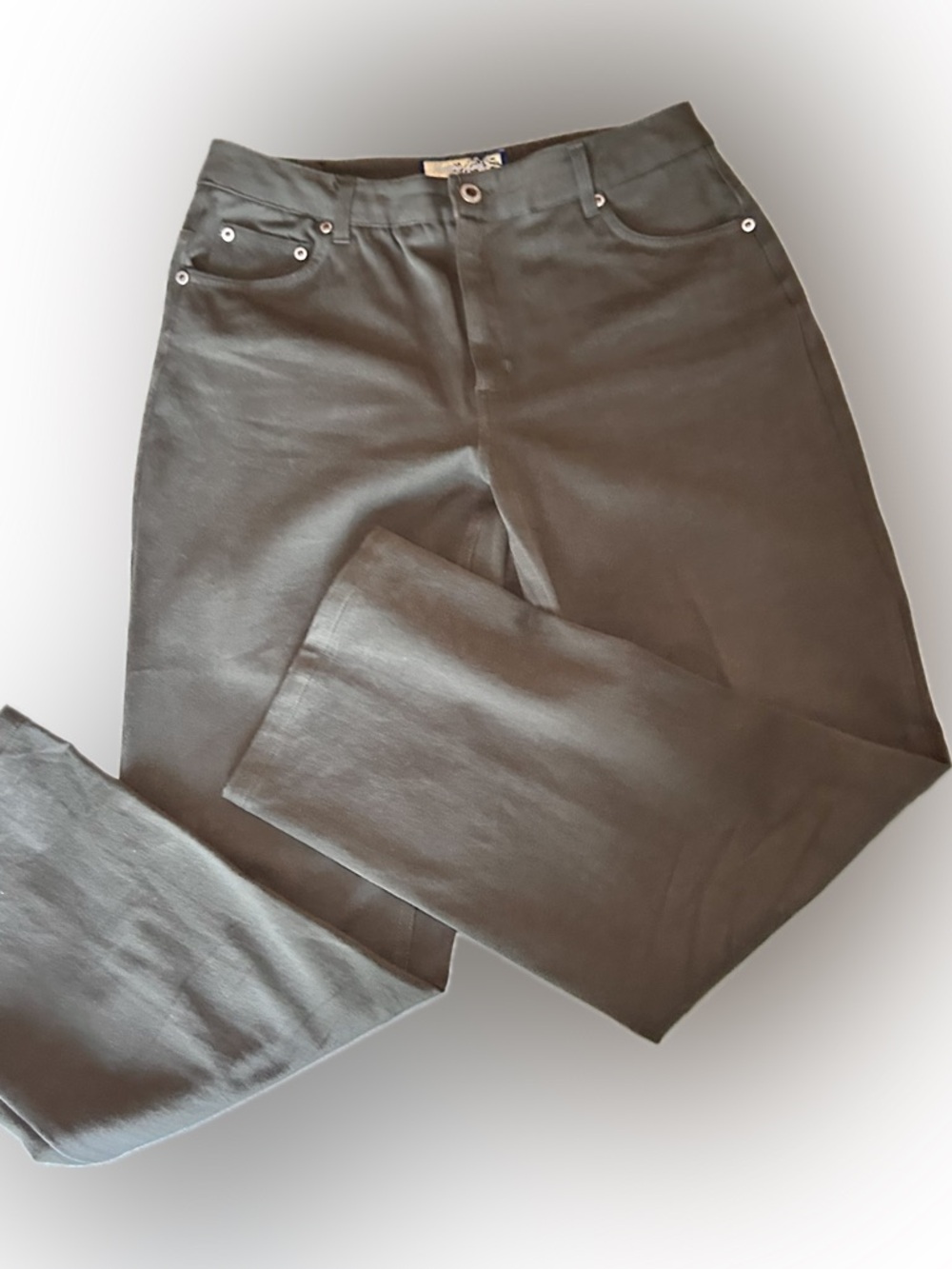 Havana Jack’s Cafe Straight Leg Women's Pants in Dark Olive Size 8